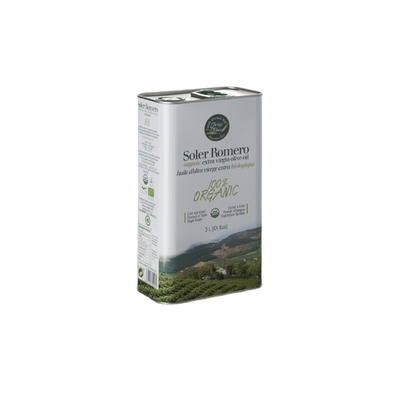 Buy DADI Food Oil Can 3L Rectangular Tinplate Olive Oil Container with Handle Imported Spout Lid online manufacture