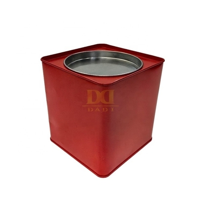 comprar DADI Especias Hierbas Caja cuadrada de lata de té, resistente al óxido, a prueba de fugas, latas de lata de té online manufacture