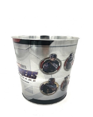 Buy DADI Household 2.4L Popcorn Gift Tins Classic Metal Oval Metal Popcorn Bucket Stacking Shape online manufacture