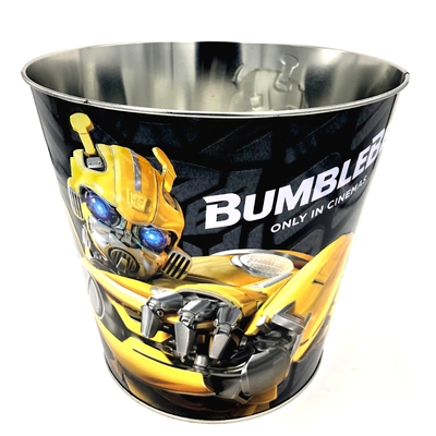 Buy DADI 6.8L Tinplate Metal Popcorn Bucket Conical Mini Popcorn Tins Customized online manufacture