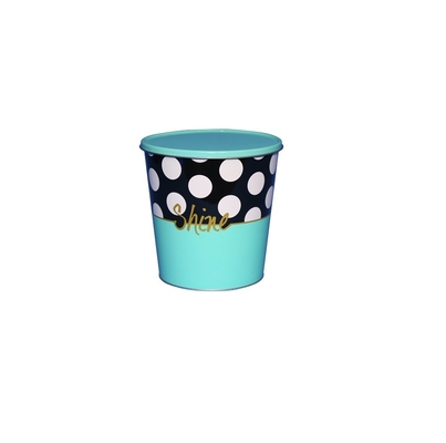 kopen DADI 85 Oz Metalen Popcorn Bucket Gemengde Popcorn Tin Embossed Logo Customization Design online manufacture