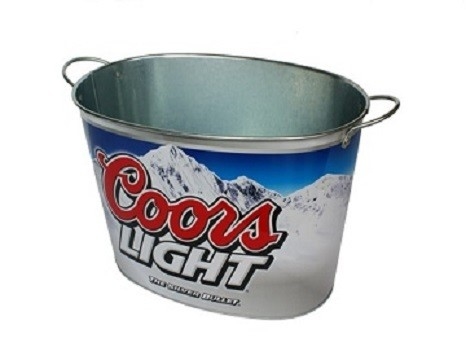 Buy DADI 10L 15L Tinplate Metal Ice Bucket Drink Cooler Galvanised Drinks Bucket For Whiskey Beverage online manufacture