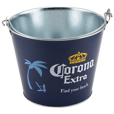 Buy DADI Graphic Design 5L Tinplate Ice Bucket Cooler Tub Galvanized Wine Bucket for 6 Bottles Beer online manufacture