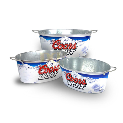 kaufen DADI OEM ODM Weinkühler Eimer Leckage Proof Rostfeste Champagner Blechblech Metall Eis Eimer online manufacture