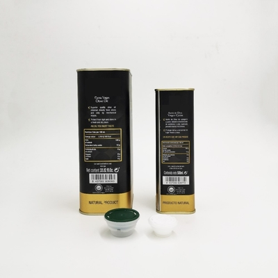 kupować DADI 250 ml oleju spożywczego do gotowania pojemnik z cyny, 500 ml prostokąta Częstochłonny metalowy pojemnik z olejem spożywczym online manufacture