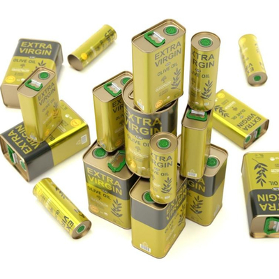 Buy DADI 1500ml Cooking Oil Tin Can Food Grade Tinplate Tin Olive Oil Containers Food Oil Can online manufacture