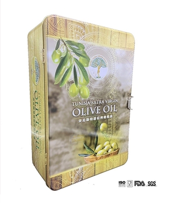 Buy DADI Good Looking Olive Oil Tin Packaging Tinplate Olive Oil Small Tin Food Oil Can online manufacture