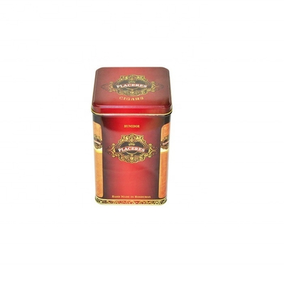 Mua Hộp thiếc trà vuông DADI cấp thực phẩm, Hộp thiếc trà hỗ trợ in CMYK / PMS / UV online manufacture