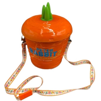 Buy DADI UV Printed Tinplate Metal Tin Bucket Carrot Shape Custom Printed Popcorn Tins online manufacture