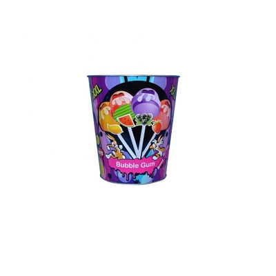 comprare DADI Secchio per popcorn in metallo di latta da 1 gallone Barattoli per snack natalizi per cibi in scatola online manufacture