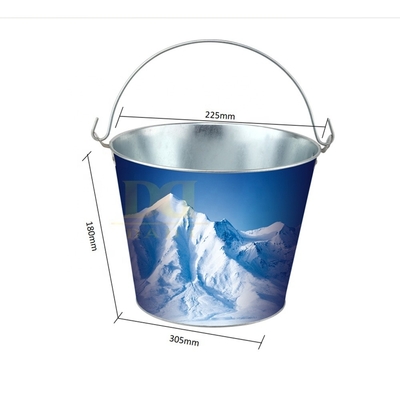 Buy DADI Large Capacity Beverage Cooler Tub Customized Beer Tub Cooler Tinplate Metal Ice Bucket online manufacture