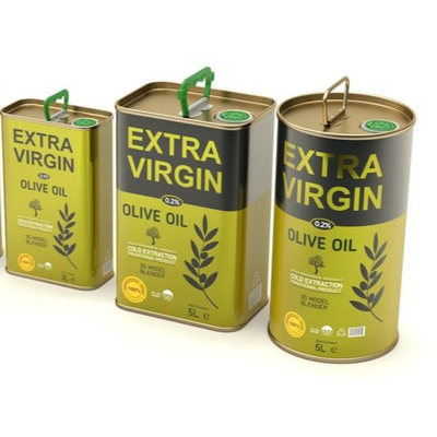 Buy DADI 1.5L Olive Oil Tin Can 1500ml Food Oil Can Rectangular Tin Olive Oil Containers online manufacture