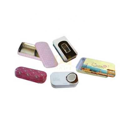 kopen DADI 0.19mm-0.4mm Metalen Hinged Candy Tin Box OEM ODM Rechthoekig Tin Met Deksel online manufacture
