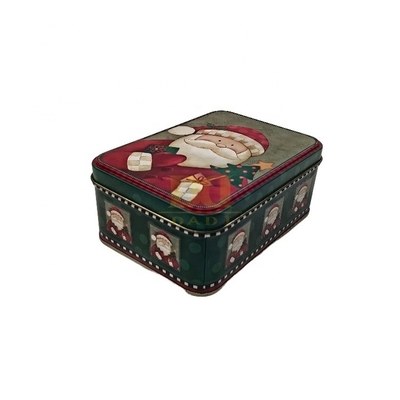 acheter Boîte à biscuits rectangulaire festive de qualité alimentaire DADI, chocolat sapin de Noël avec finition mate et motif en relief du Père Noël et du renne online manufacture