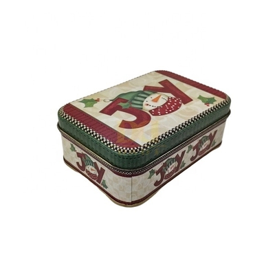 kaufen DADI Vintage Santa Keksdose Blechdose OEM/ODM Rechteckige Blechdose für Kekse Verpackung online manufacture