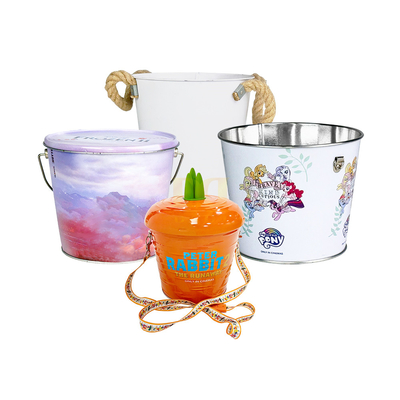 acheter DADI 230oz 170oz 130oz 85oz 64oz 48oz Seau à Popcorn en Tôle Métallique Seau en Métal Galvanisé online manufacture
