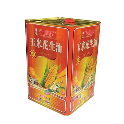 Buy DADI 10L Oil Tin Can 10L Food Oil Can Olive Tin Container 0.3mm-0.35mm Tinplate Material online manufacture
