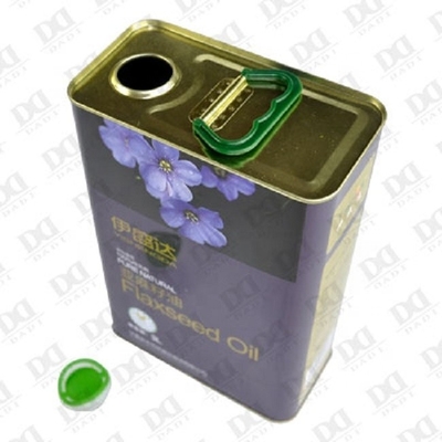 Buy DADI 3 Liter Edible Oil Can, Food Oil Can for Cooking Oil Olive Oil Tin Can with Handle Certified by BSCI online manufacture