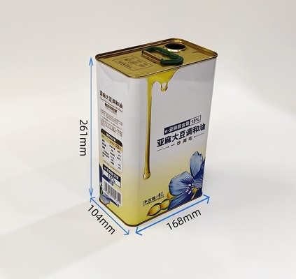 Mua DADI 4L hộp đựng dầu ô liu trong hộp đựng bồn kim loại chất lượng thực phẩm cho dầu thực phẩm công nghiệp online manufacture