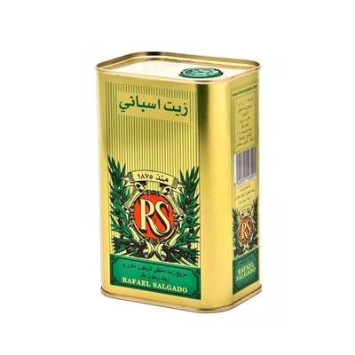 Buy DADI 3L Rectangular Food Oil Can Empty Tin Metal Tin Can with Spout Lid Durable Tinplate online manufacture