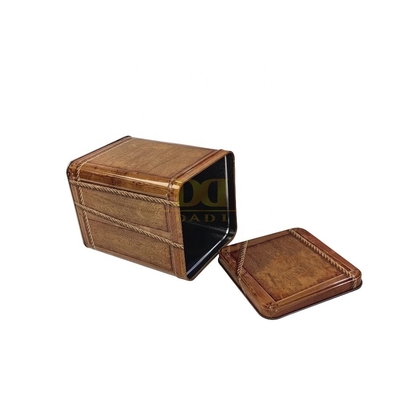 kaufen DADI Holzkorn-Kräuter-Speicherbox 125x125x165mm Luftdichte medizinische Tee-Zinnbox online manufacture