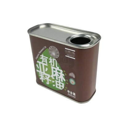 Buy DADI 500ml Coconut Oil Tin Can Linseed Food Oil Can Support Customized Tin Packaging online manufacture