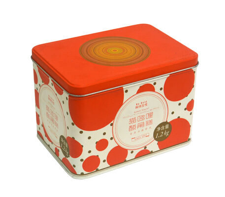 Buy Stackable Square Candy Tin Box Space-Saving Metal Storage Container for Bulk Candy Jelly Baby Food Wholesale Export online manufacture