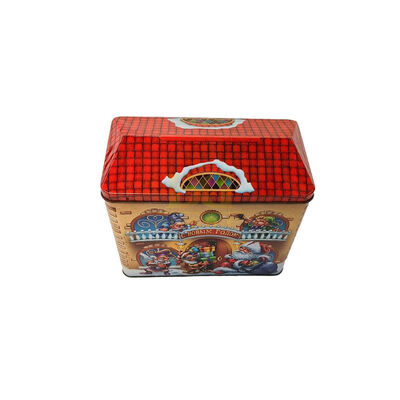 comprar Forma personalizada Caixa de estanho irregular Recipiente de lanches para biscoitos de qualidade alimentar para embalagem de armazenamento de nozes misturadas com açúcar gelatinoso online manufacture