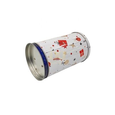 comprar Canister redondo caixa de lata musical cilindro de estanho frasco de armazenamento para casamento Dia dos Namorados Natal Halloween embalagem de presente online manufacture