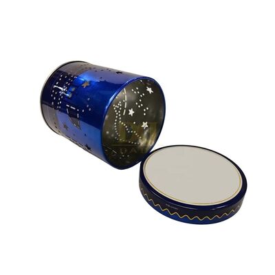 comprare Contenitore di latta Ventilato Boccone di deposito rotondo Modelli geometrici Rustproof Stagno decorativo per caramelle Tè Display polifunzionale online manufacture