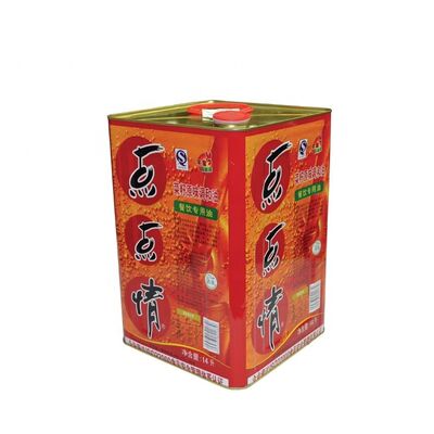kopen DADI 15 liter vierkantvormige eetbare olie Kookolie Tin Can Tin vat online manufacture