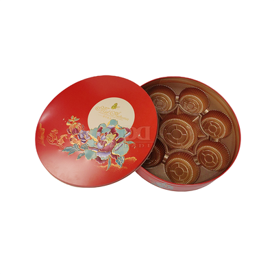 ซื้อ Dia260*H68mm Dia280*H48mm Dia340*H58mm รูปทรงกลม Mooncake กระป๋องกระป๋องกระป๋องกระป๋องเปล่า สําหรับเทศกาลกลางฤดูใบไม้ผลิของจีน online manufacture