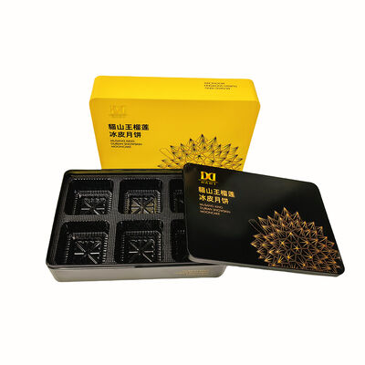 Beli Pabrik Durian Mooncake Promotional Gift Box Custom CMYK Printing Tin Can Holiday Souvenir Metal Packaging Food Grade Tin Box online manufacture