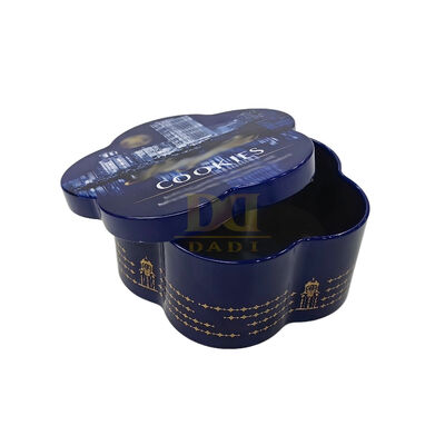 satın al Üreticisi Bitki Fantezi Beş Petal Flora Poligon / Yıldız / Yaprak Şekilli Bayram Paketleri Boş Metal Atıştırmalık Depolama Teneke Kutusu Kavanoz online manufacture
