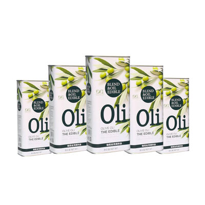 kaufen Kundenspezifische leere 500 ml, 750 ml, 1 l, 3 l, luftdichte, quadratische, rechteckige Olivenöl-Blechdosen, Verpackung, Kunststoffdeckel, Griff für Speiseöl-Metalldosen online manufacture