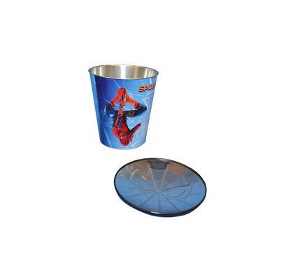 comprar Balde de pipoca de folha de flandres de produto comestível DADI com alça e tampa, lata de pipoca de metal impressa personalizada para cinema online manufacture